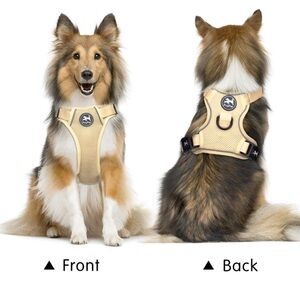 Poypet yellow dog harness, size medium, NWOT.